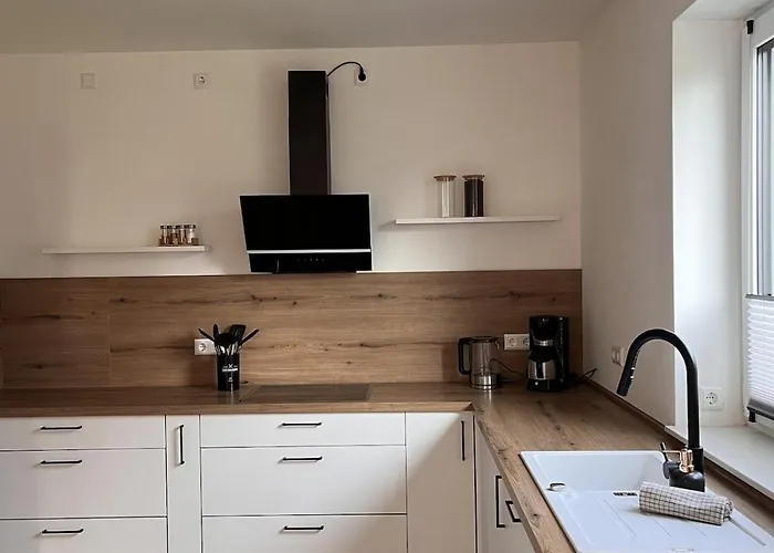 Hébergement de vacances Ruhig & Grosszuegig Fuer 8 Pers, Wlan & Feuerschale Rahden